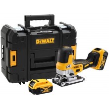 DeWALT DCS335P2 Aku priamočiara píla XR (18V/2x5,0Ah) ) kufor Tstak