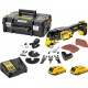 DeWALT DCS355D2 Aku bezuhlíková oscilačná multibrúska XR Li-Ion XR Li-Ion (18V/2x 2,0Ah) T