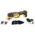 DeWALT DCS355N Aku bezuhlíková oscilačná brúska (18V/bez aku) + sada príslušenstva