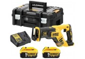 DeWALT DCS367P2 Aku chvostová píla XR (18V/2x5,0Ah) kufor Tstak