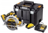 DeWALT DCS573H2T Aku okružná píla (18V/2x5,0Ah PowerStack) Tstak