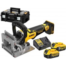 DeWALT DCW682P2 Aku lamelovacia frézka XR 18 V, (2 x 5,0 Ah), kufor Tstak