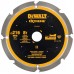 DeWALT DT1473 Rezný kotúč na cementovo-vláknité dosky, 216 x 30 mm, 8 zubov