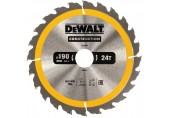 DeWALT DT1944 Pílový kotúč Construction, 190 × 30mm, 24 zubov, ATB 16°