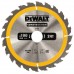 DeWALT DT1944 Pílový kotúč Construction, 190 × 30mm, 24 zubov, ATB 16°