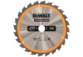DeWALT DT1956 CONSTRUCTION Pílový kotúč pre drevo s klincami, 250 x 30 mm, 24 zubov