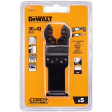 DeWALT DT20725 Pílové listy pre rýchle rezanie dreva, 30×43mm, 5ks