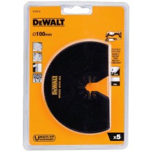 DeWALT DT20728 Pílové listy DT20708 pologuľaté, 100mm, 5ks