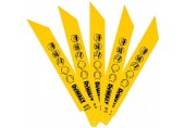 DeWALT DT2361 Bimetalové pílové listy na kov 3-8mm, 152mm, rýchle rezy, pre chvostové píly