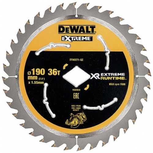 DeWALT DT40271 Pílový kotúč XR Extreme 190 mm, 36 z pre DCS577