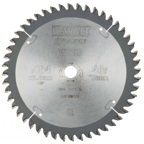 DeWALT DT4092 Pílový kotúč na hliník 184 x 16 mm, 48 zubů, TCG -5 °