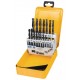 DeWALT DT5913 sada vrtákov do kovu HSS-R DIN 338, 19 ks