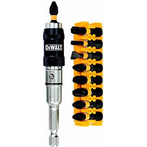 DeWALT DT70518T 10 dielny set bitov Torsion s uhlovým nadstavcom