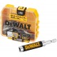 DeWALT DT71511 16-dielna súprava skrutkovacích bitov + magnetický nástavec,