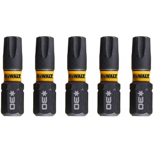 DeWALT DT7384T Súprava skrutkovacích bitov T30 x 25 mm - 5 ks DeWALT DT7384T Súprava skrutkovacích bitov T30 x 25 mm - 5 ks