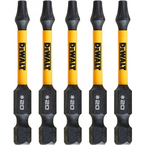 DeWALT DT7395T Súprava skrutkovacích bitov T20 x 57 mm, 5 ks DeWALT DT7395T Súprava skrutkovacích bitov T20 x 57 mm, 5 ks