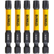 DeWALT DT7399T Súprava skrutkovacích bitov T40 57 mm, 5 ks