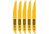 DeWALT DT90381 Bimetalové pílové listy na drevo 228mm 5ks