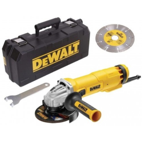 DeWALT DWE4217KD Uhlová brúska (1200W/125mm) kufor