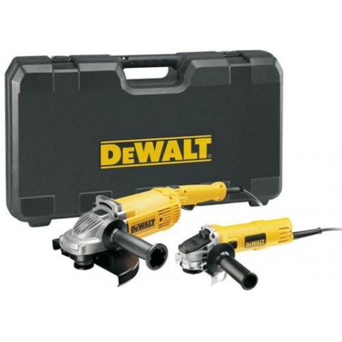 DeWALT DWE492TWIN2 Súprava s DWE492 (230 mm) + DWE4157 (125 mm) uhlové brúsky s kuframi DeWALT DWE492TWIN2 Súprava s DWE492 (230 mm) + DWE4157 (125 mm) uhlové brúsky s kuframi