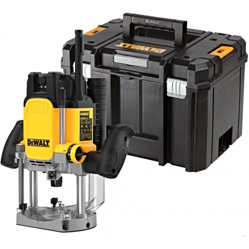 DeWALT DWE625KT horná frézka, zdvih 80 mm, klieština Tstak (2300W/12mm)