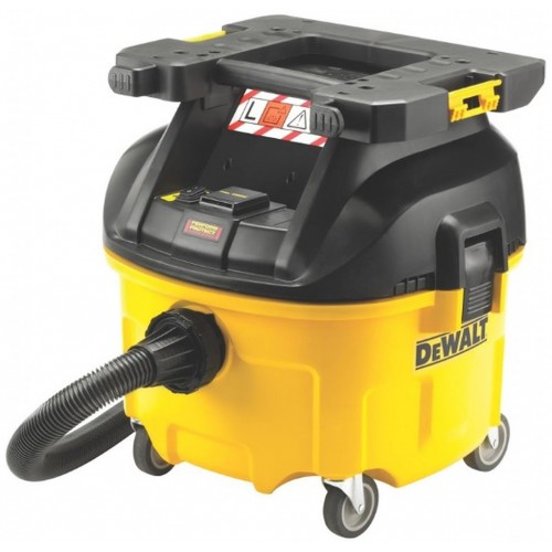 DeWALT DWV901LT Priemyselný vysávač na suché a mokré vysávanie (1400W/30l) L DeWALT DWV901LT Priemyselný vysávač na suché a mokré vysávanie (1400W/30l) L