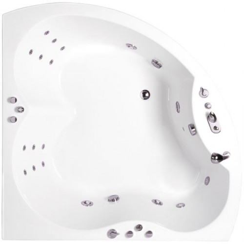 TEIKO Vaňa Diamant rohová 149x149 cm - HTP systém ECO HYDRO V211149N04T02211 TEIKO Vaňa Diamant rohová 149x149 cm - HTP systém ECO HYDRO V211149N04T02211