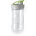 DOMO Fľaša na smoothie 300ml, transparentná DO492BL-BK