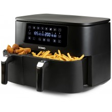 DOMO Dvojitá teplovzdušná fritéza 3+6l, digitálny DO546FR