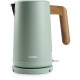 DOMO WOOD YOU Rýchlovarná kanvica (1,7l/2200W) nerez, zelená DO9282WK