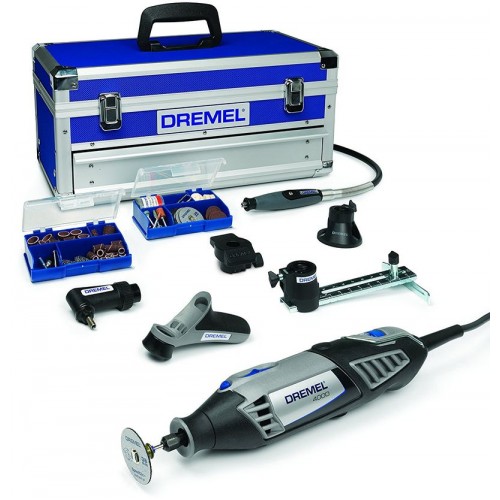 DREMEL 4000 Platinum Edition Mikrobruska + 128 ks príslušenstva, F0134000KE