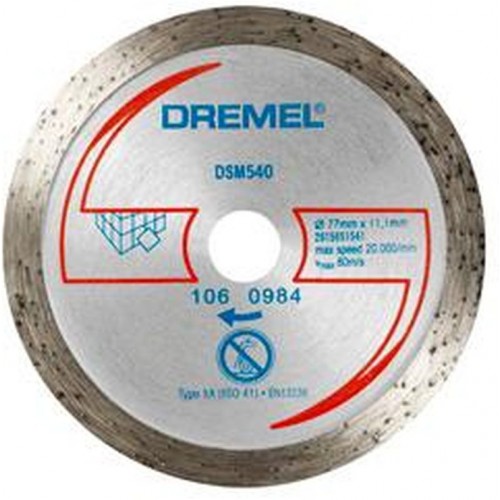 DREMEL DSM20 Diamantový rezný kotúč na dlaždice 77 mm 2615S540JA