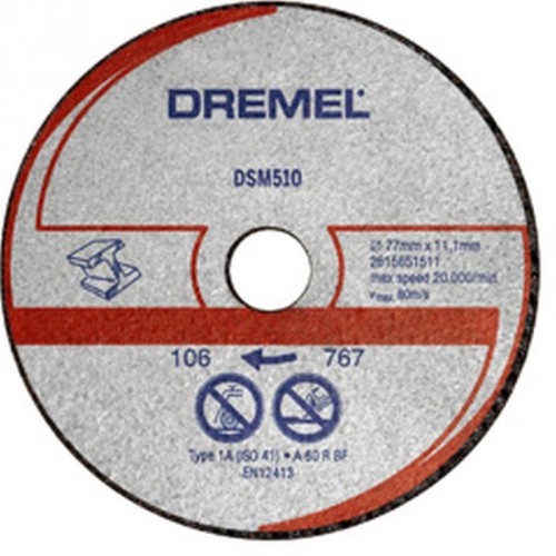 DREMEL DSM20 Kovový a plastový rezný kotúč 77 mm 2615S510JA