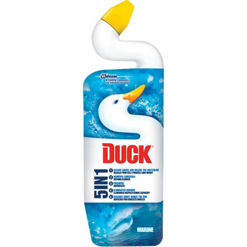DUCK 5v1 Tekutý WC čistič Morská vôňa 750 ml