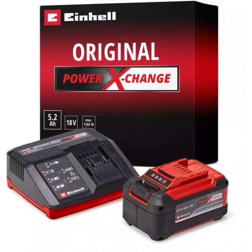 Einhell Štartovacia sada PXC (5,2Ah/4A) Fastcharger 4512114