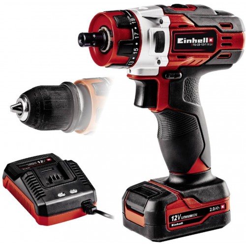 Einhell Te-CD 12/1 X-Li (1x2, 0Ah) Akumulátorová vŕtačka (12V/1x2,0Ah) 4513592