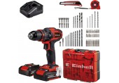Einhell TE-CD 18/40 Li-i +64 Aku príklepová vŕtačka (40Nm/18V/2x2,0Ah) kufor 4513992