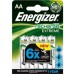 ENERGIZER Nabíjacie tužkové batérie NiMH EXT 2300 mAh 4xAA 35048680