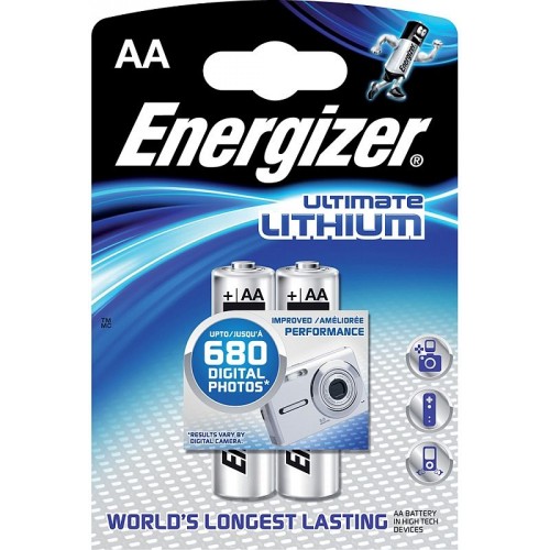 ENERGIZER Alkalické tužkové batérie Ultimate Lithium FR6 / 2 2xAA 35032911 ENERGIZER Alkalické tužkové batérie Ultimate Lithium FR6 / 2 2xAA 35032911