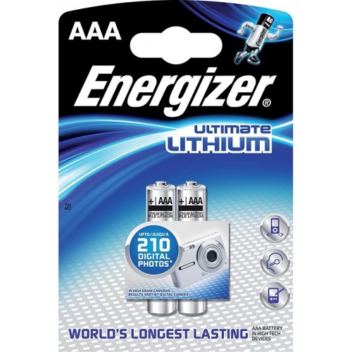 ENERGIZER Alkalické tužkové batérie Ultimate Lithium FR03 / 2 2xAAA 35032912 ENERGIZER Alkalické tužkové batérie Ultimate Lithium FR03 / 2 2xAAA 35032912