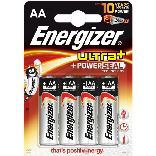ENERGIZER Alkalické tužkové batérie Ultra + LR6 / 4 4xAA 35035759 ENERGIZER Alkalické tužkové batérie Ultra + LR6 / 4 4xAA 35035759