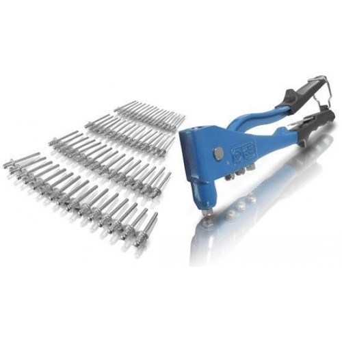 ERBA Nitovacie kliešte s príslušenstvom ER-03025