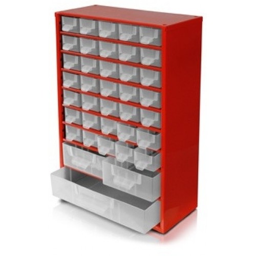 ERBA Skrinka na súčiastky 48 zásobníkov ER-14006