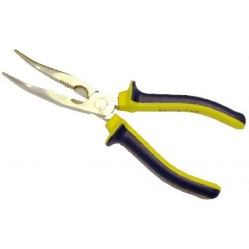 ERBA Kliešte ploché zahnuté 200 mm ER-33284 ERBA Kliešte ploché zahnuté 200 mm ER-33284