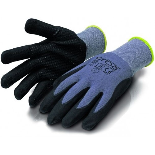 ERBA Pracovné rukavice XL nylonové potiahnuté penou ER-55123