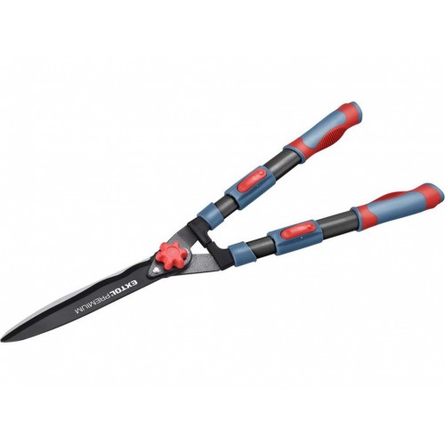 EXTOL PREMIUM nožnice na živý plot s vlnitým ostrím teleskopické 690-890mm 8873716 EXTOL PREMIUM nožnice na živý plot s vlnitým ostrím teleskopické 690-890mm 8873716