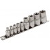 EXTOL PREMIUM hlavice nástrčné vnútorné TORX 1/4" a 1/2", sada 9ks 8818114