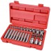 EXTOL PREMIUM Hlavica a hroty TORX, sada 35 ks 8818211