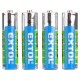 EXTOL ENERGY batéria zink-chloridové, 4ks, 1,5V AAA (LR03) 42000