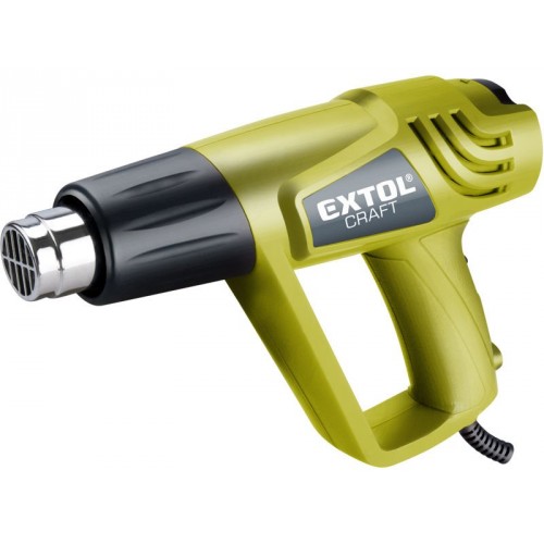 EXTOL CRAFT pištoľ teplovzdušná s príslušenstvom, 2000 / 1000W 411023 EXTOL CRAFT pištoľ teplovzdušná s príslušenstvom, 2000 / 1000W 411023